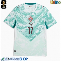 Maglie da calcio Portogallo Rafael Leao #17 Seconda Maglia Mondiali 2026  Manica Corta